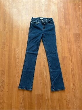 Frame Denim Deep Blue Le Mini Bootcut